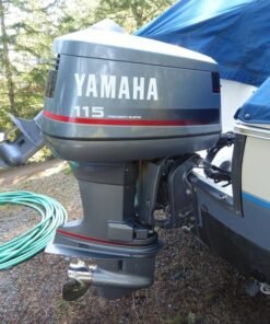1991 Yamaha 115 HP V4 Carbureted 2 Stroke 20" Outboard Motor.