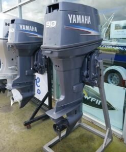 2003 Yamaha 90 HP 3 Cylinder 2 Stroke 20" Outboard Motor