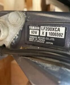 2017 Yamaha F200 200HP 4-Stroke EFI Outboard Motor