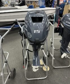 2025 Yamaha 15 HP F15SEHA Tiller Handle 15" Outboard Motor - Image 4