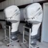 Twin 2019 Mercury 350HP Verado Outboards 25” Shaft
