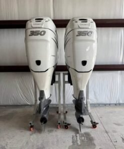 Twin 2019 Mercury 350HP Verado Outboards 25” Shaft