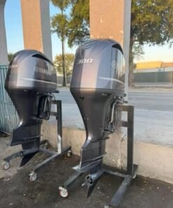 Twin Yamaha F300 300HP Outboards – 700 Hours – 30” Shaft