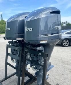 Twin Yamaha F300 4 Stroke Outboards For Sale